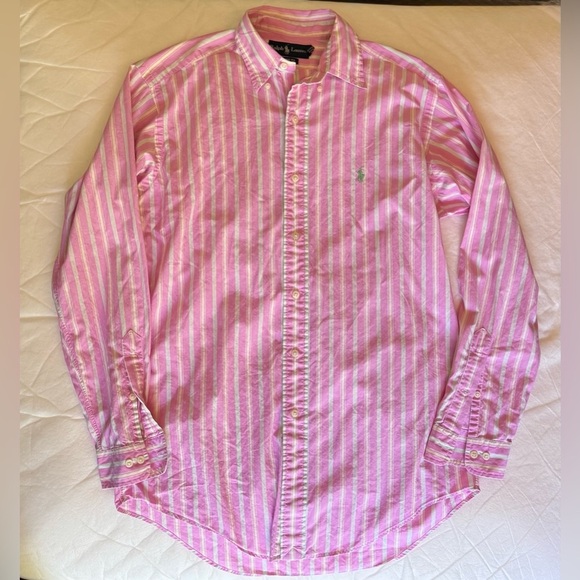 Ralph Lauren Other - Ralph Lauren Pink Striped Shirt